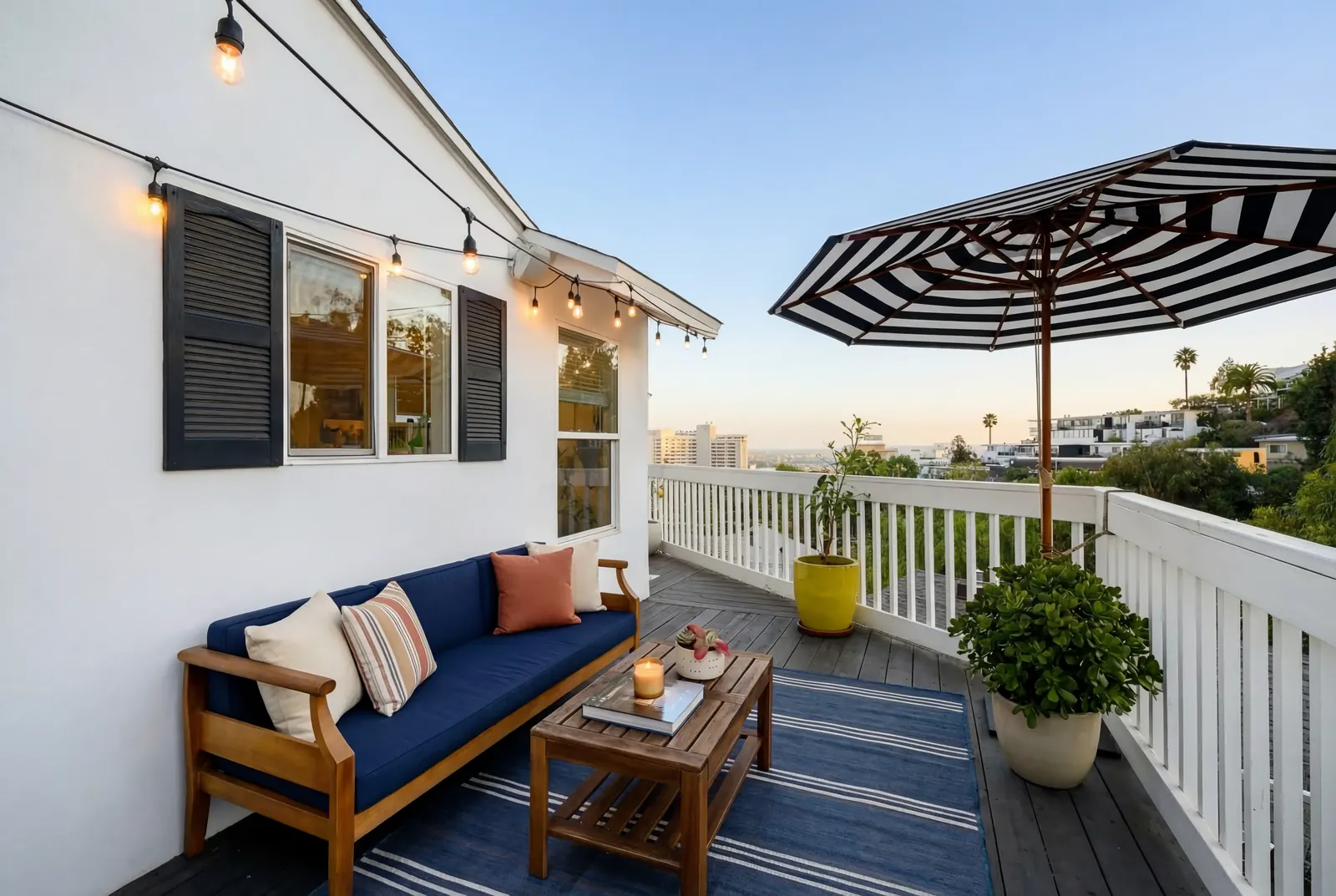 Deck Lounge Evening